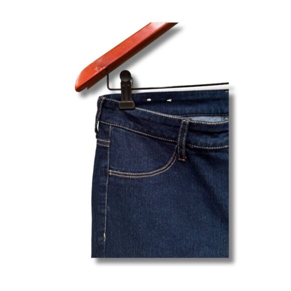 NWOT H&M Skinny Ankle Moulante Regular Waist Dark Denim Jeans Size 29 - Picture 5 of 8